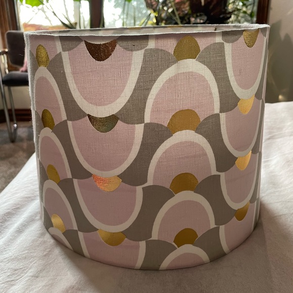 Anthropologie Art Deco lampshade